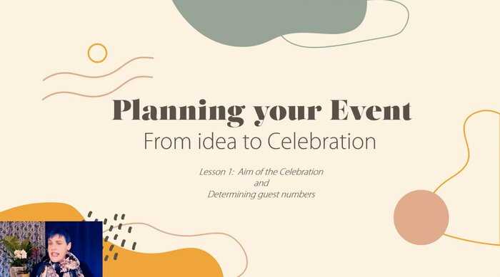 Planning your event course skillshare