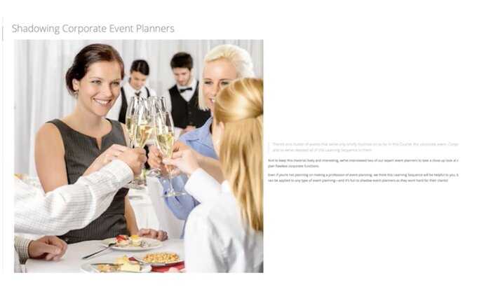 New York Institute event planning course