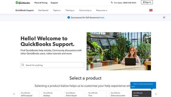 quickbooks support