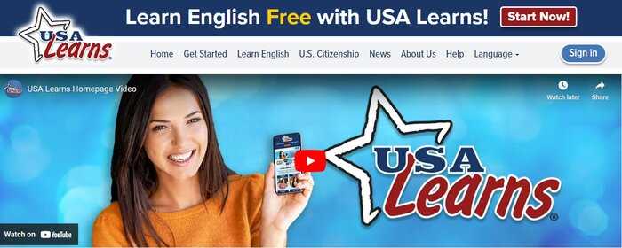 USA learns English course