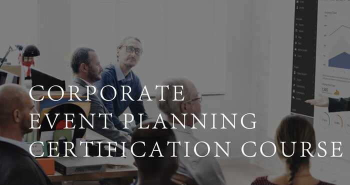 Corporate event planning course