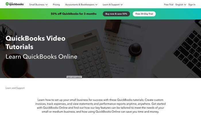 Quickbooks tutorials