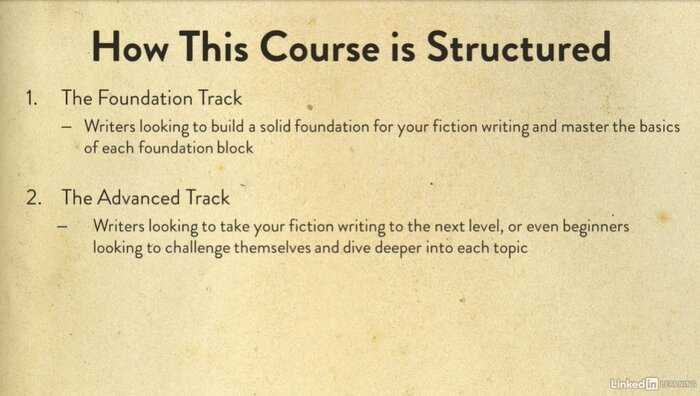 Writing foundations course