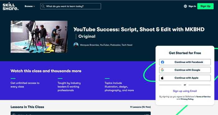 Udemy YouTube success course