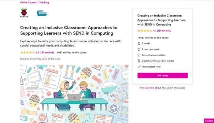 inclusive classroom course