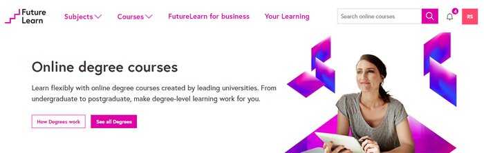 FutureLearn online degree courses