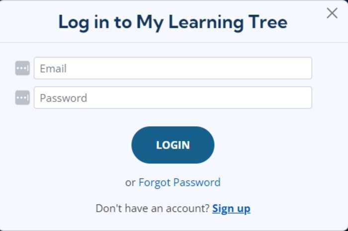 Open a Learning Tree account