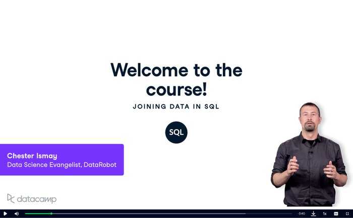 A Datacamp course