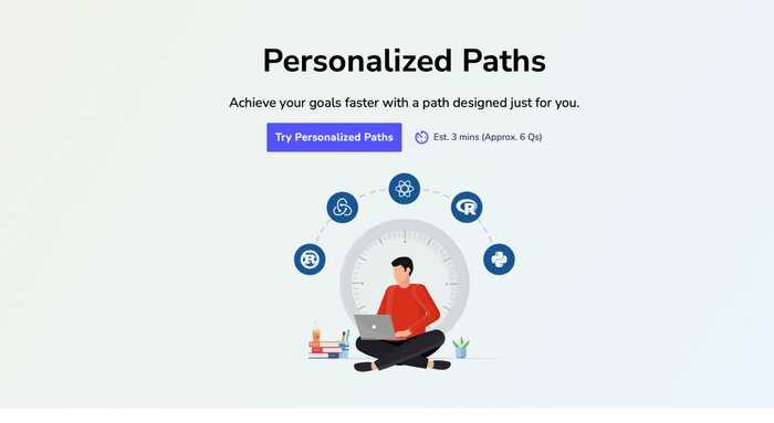 Personalized path screen educative