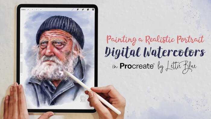 Skillshare realistic drawing procreate