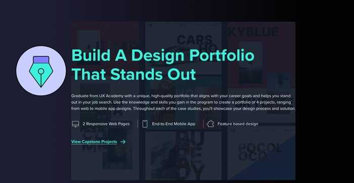 Designlab portfolio building advice