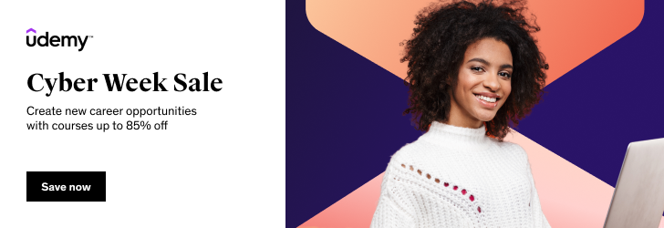 Udemy Black Friday Sale