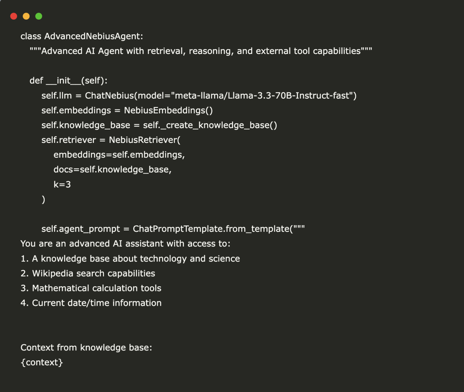Build A Powerful Multi-tool AI Agent Using Nebius With Llama 3 And Real ...