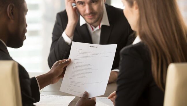shutterstock cv interview