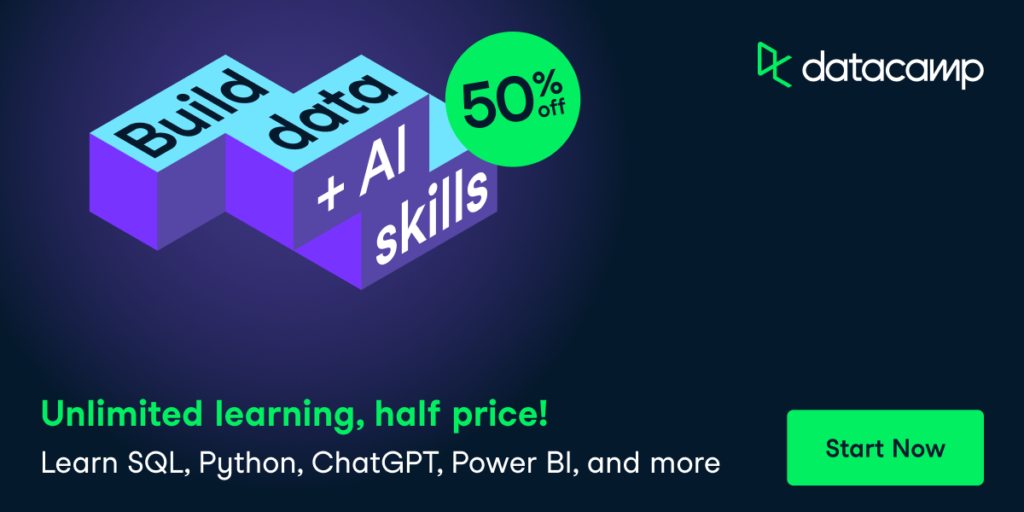 Build Data and AI Skills with Datacamp