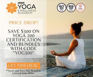 ISSA Yoga – Save $300 on certification