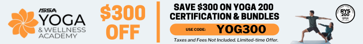 ISSA Yoga – Save $300 on certification