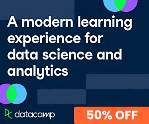 DataCamp – Save 50 % on Python & Data Science