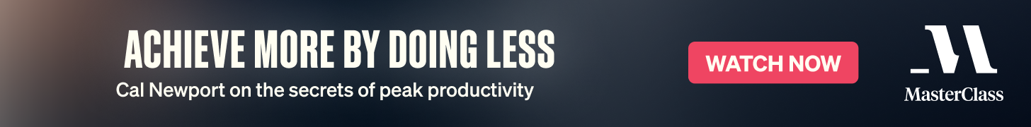 Cal Newport – Rebuild Your Focus & Reclaim Your Time Masterclass