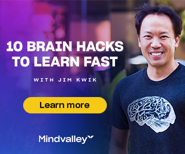 Mindvalley 10 Brain Hacks to learn fast